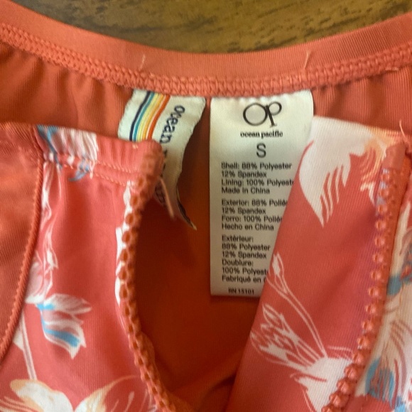 OP One Piece - Open Back Bathing Suit - Picture 2 of 9